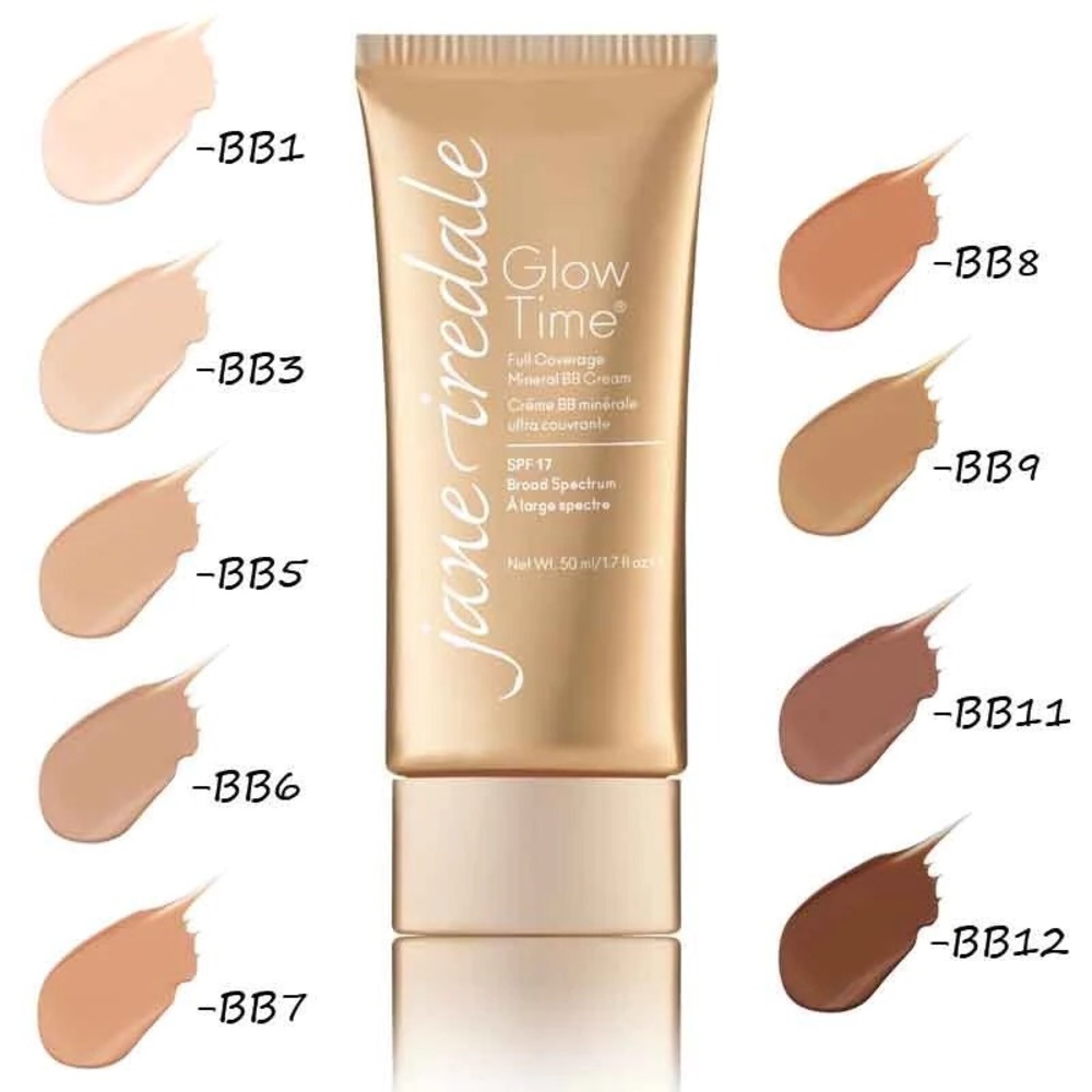 Jane Iredale Glow Time® Full Coverage Mineral BB4 Cream SPF 25/17